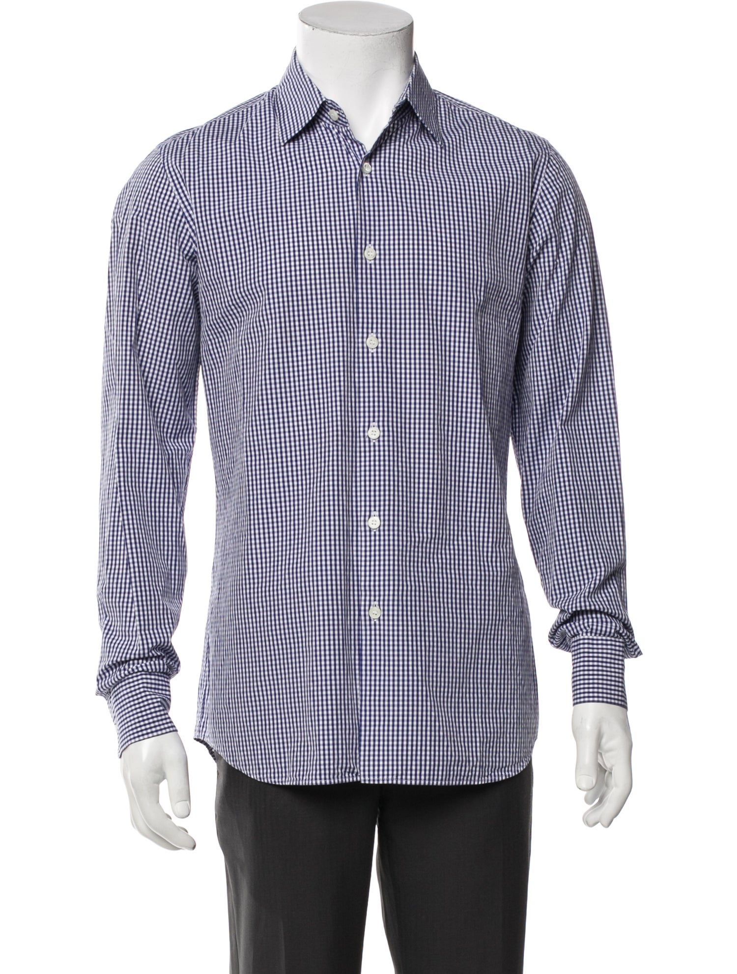 Prada 2017 Plaid Print Shirt