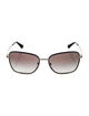 Prada Square Gradient Sunglasses
