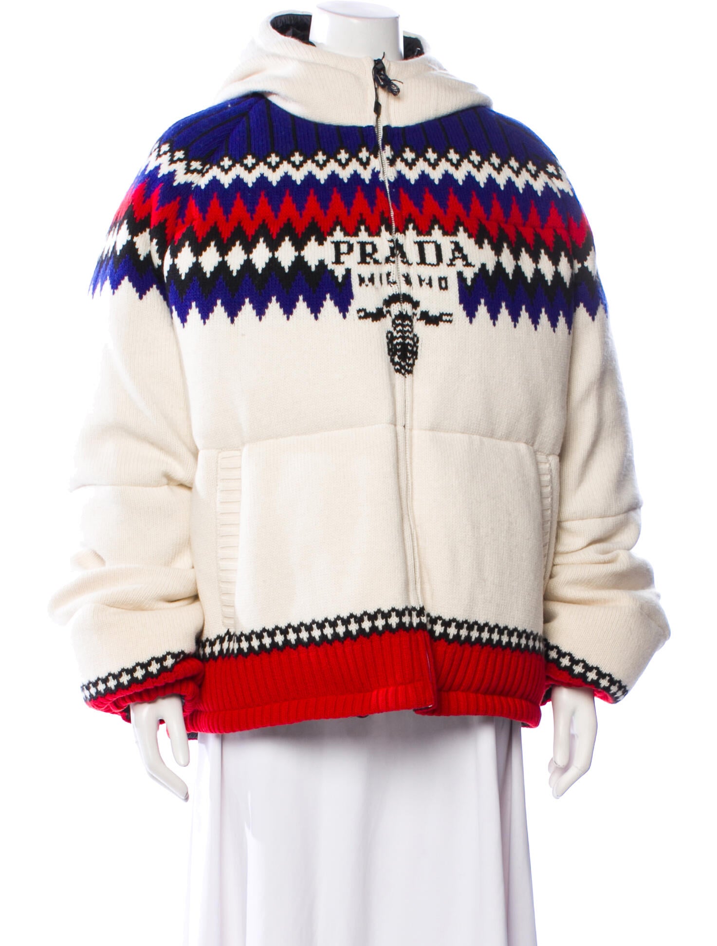 Prada 2021 'On Ice' Puffer Coat w/ Tags