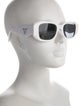 Prada Square Tinted Sunglasses