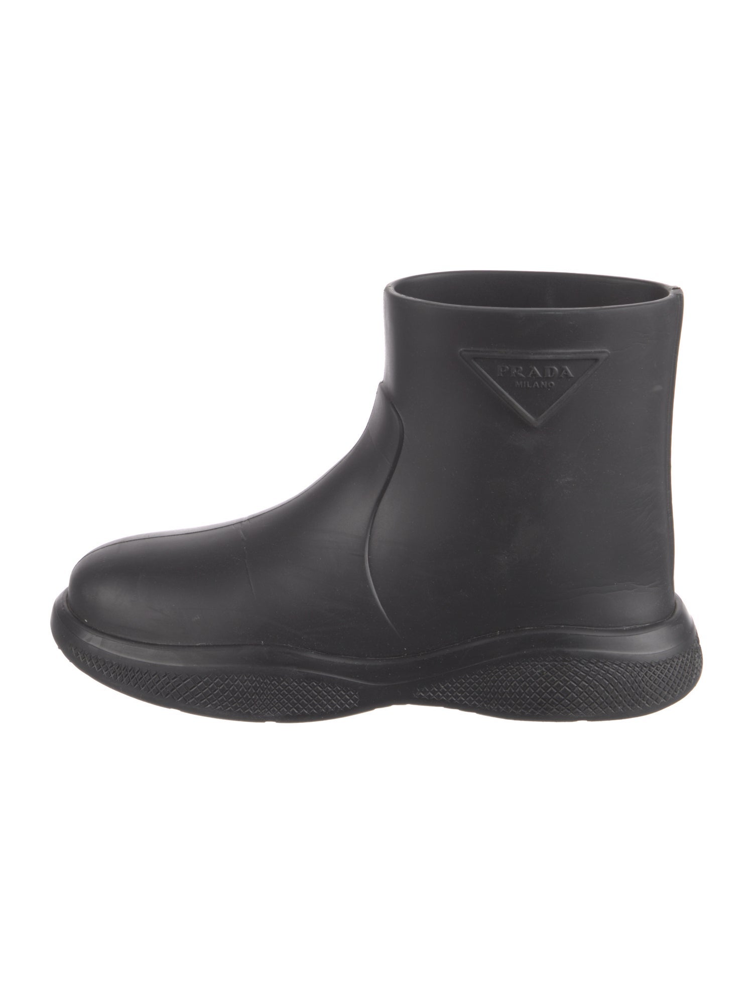 Prada Rubber Rain Boots
