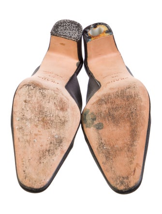 Prada Satin Mules