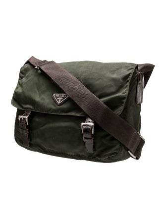 Prada Saffiano Leather Messenger Bag