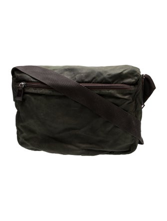 Prada Saffiano Leather Messenger Bag
