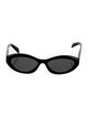 Prada Cat-Eye Tinted Sunglasses