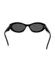 Prada Cat-Eye Tinted Sunglasses