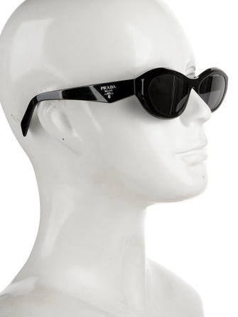 Prada Cat-Eye Tinted Sunglasses