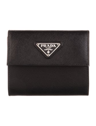 Prada Saffiano Cuir Leather Wallet