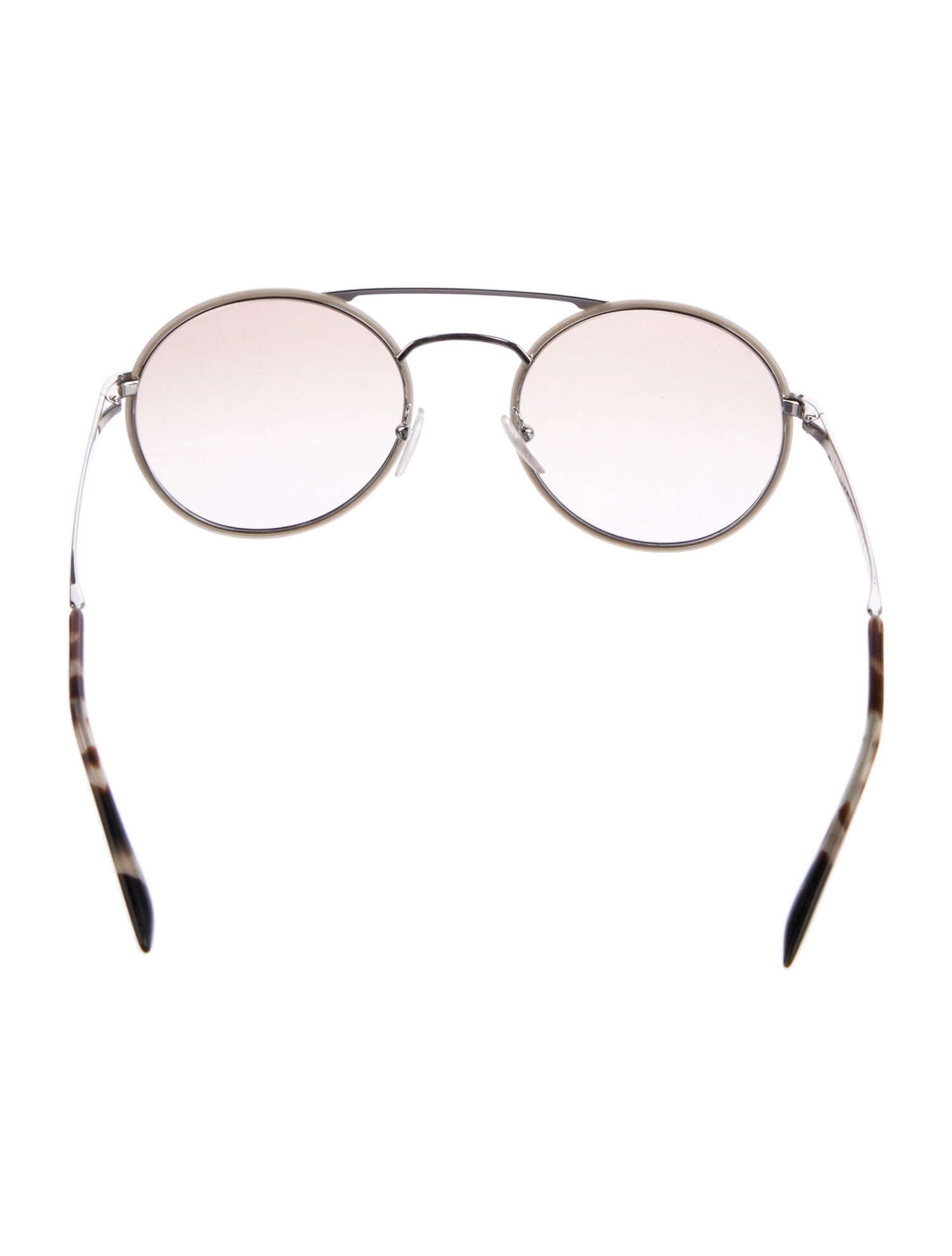 Prada Round Gradient Sunglasses
