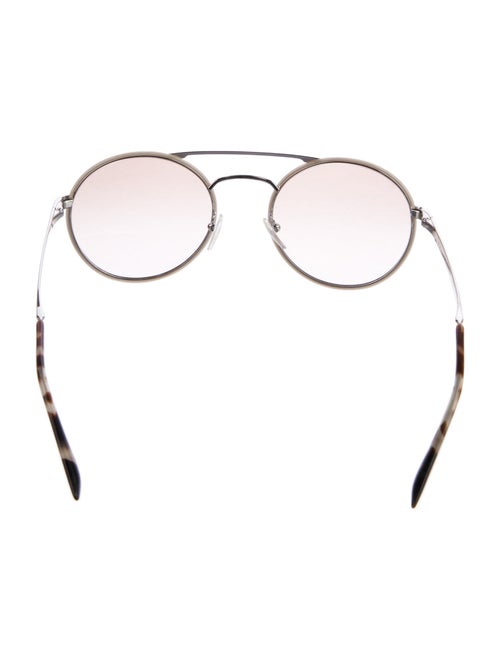 Prada Round Gradient Sunglasses