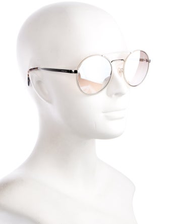 Prada Round Gradient Sunglasses