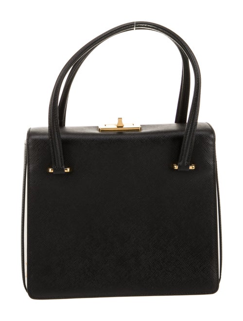 Prada Saffiano Lux Leather Top Handle Bag