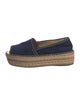 Prada Suede Braided Accents Espadrilles