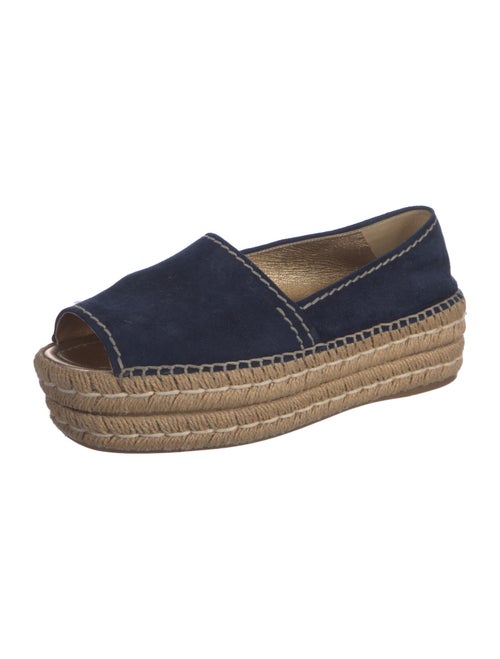 Prada Suede Braided Accents Espadrilles
