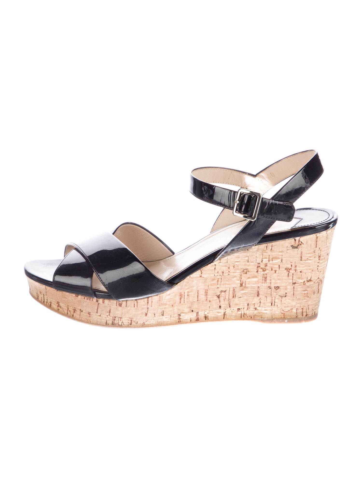 Prada Patent Leather Espadrilles