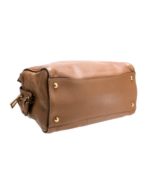 Prada Vitello Daino Leather Top Handle Bag