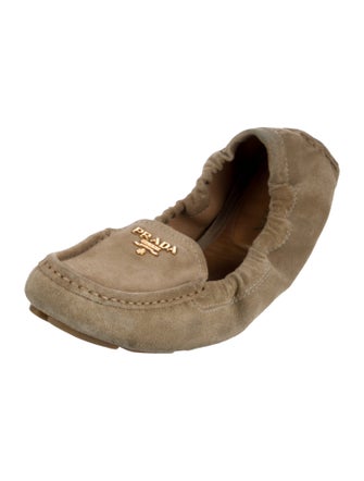 Prada Suede Loafers