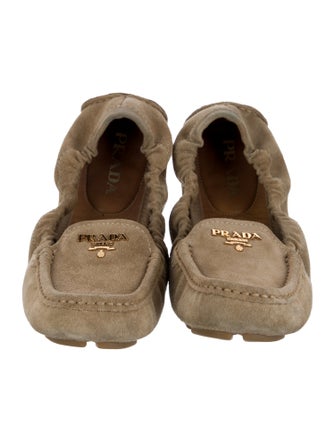 Prada Suede Loafers