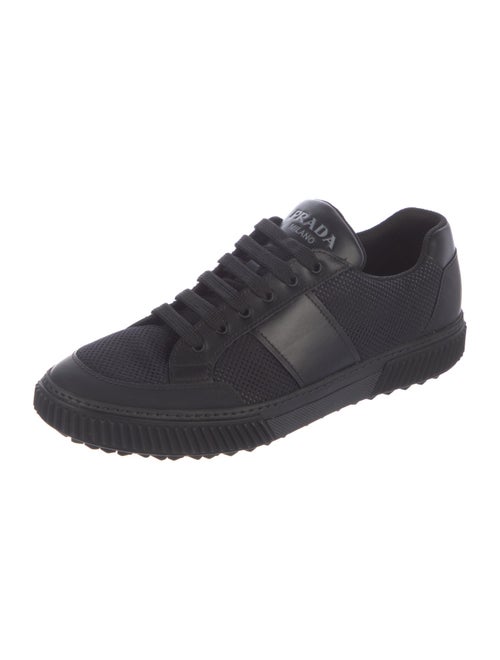Prada Nylon Mesh Accents Sneakers