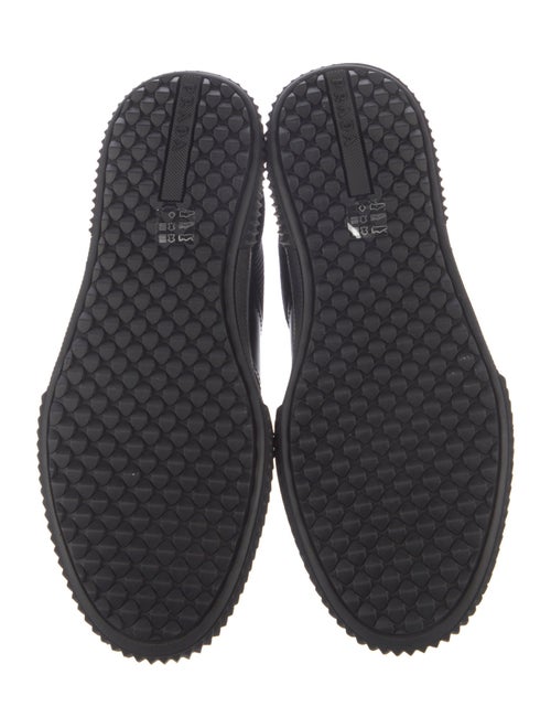 Prada Nylon Mesh Accents Sneakers