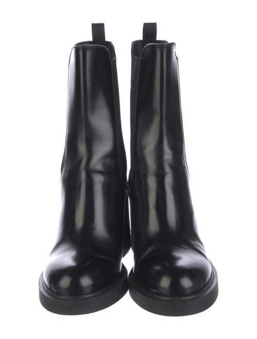 Prada Leather Chelsea Boots