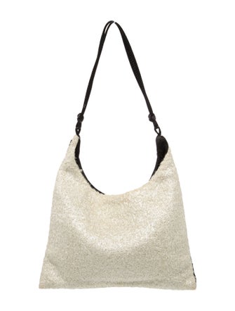 Prada Tweed Shoulder Bag