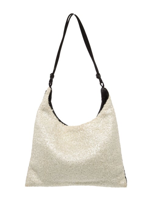 Prada Tweed Shoulder Bag