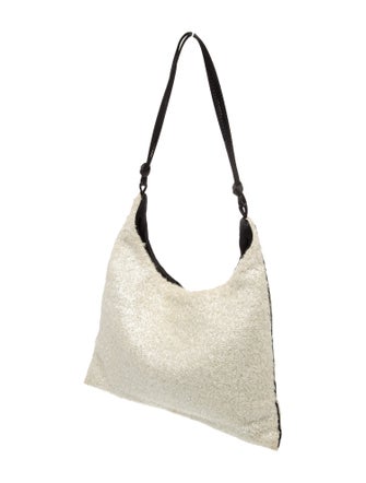 Prada Tweed Shoulder Bag