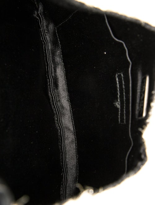 Prada Tweed Shoulder Bag