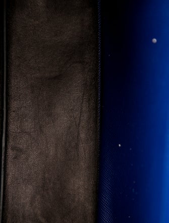 Prada Enameled Metal Triangle Double Bag Medium