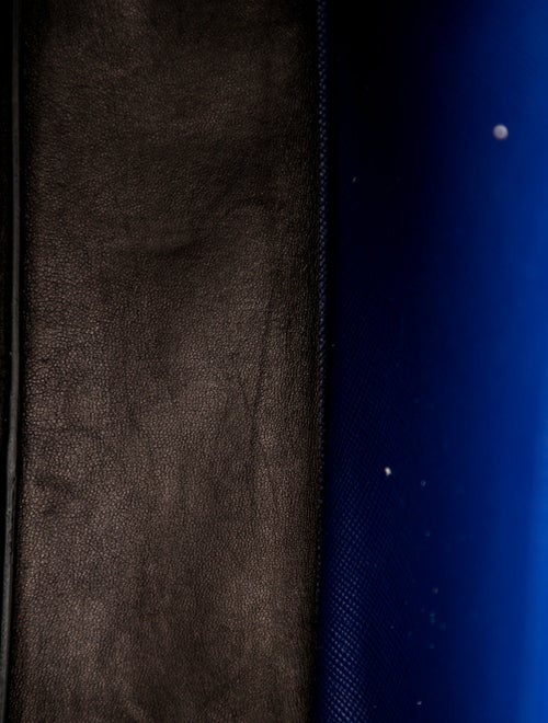 Prada Enameled Metal Triangle Double Bag Medium