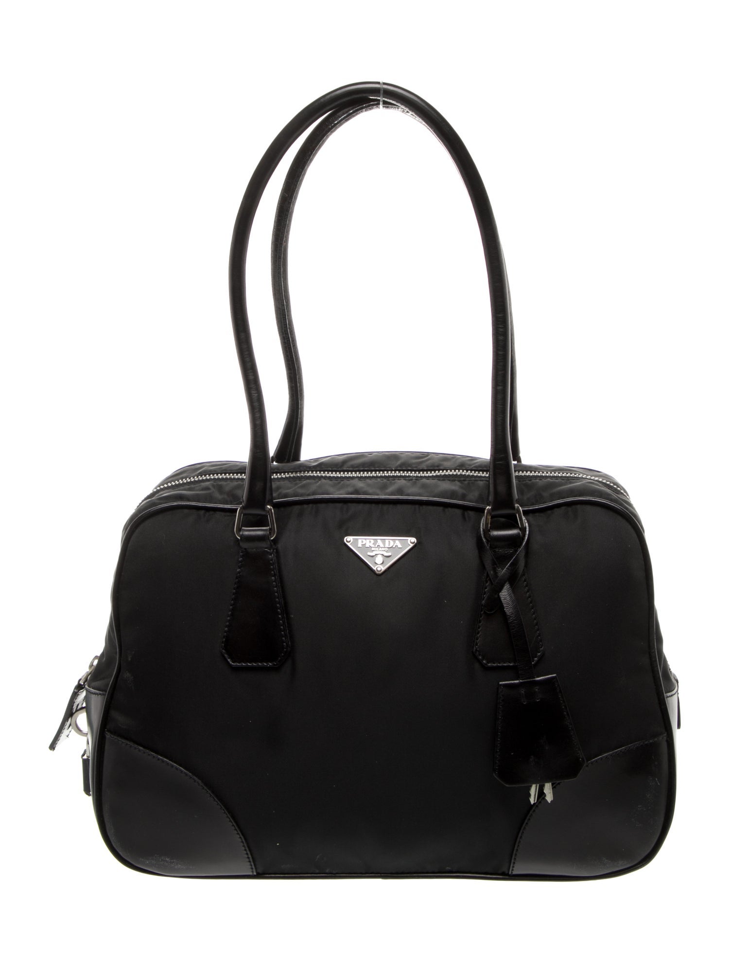 Prada Vitello Daino Leather Shoulder Bag Vintage