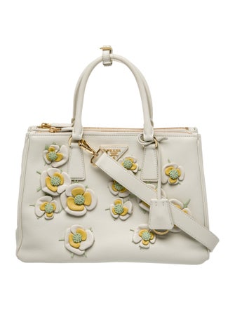 Prada Saffiano Leather Galleria Double Zip Large