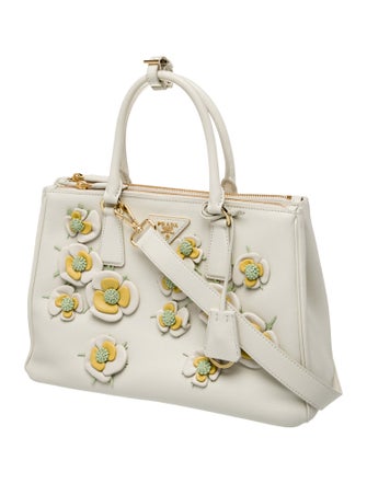 Prada Saffiano Leather Galleria Double Zip Large