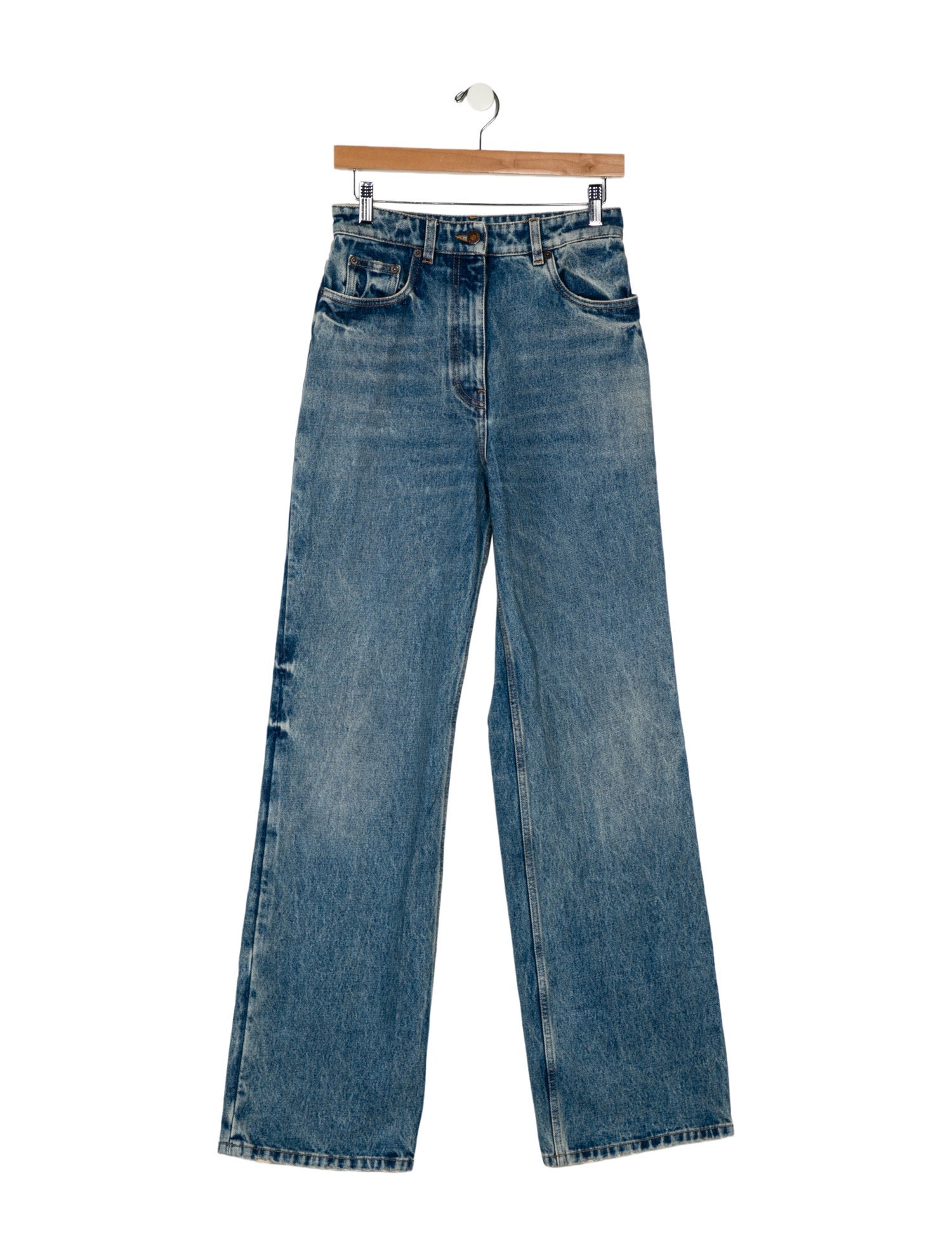 Prada 2022 Wide Leg Jeans