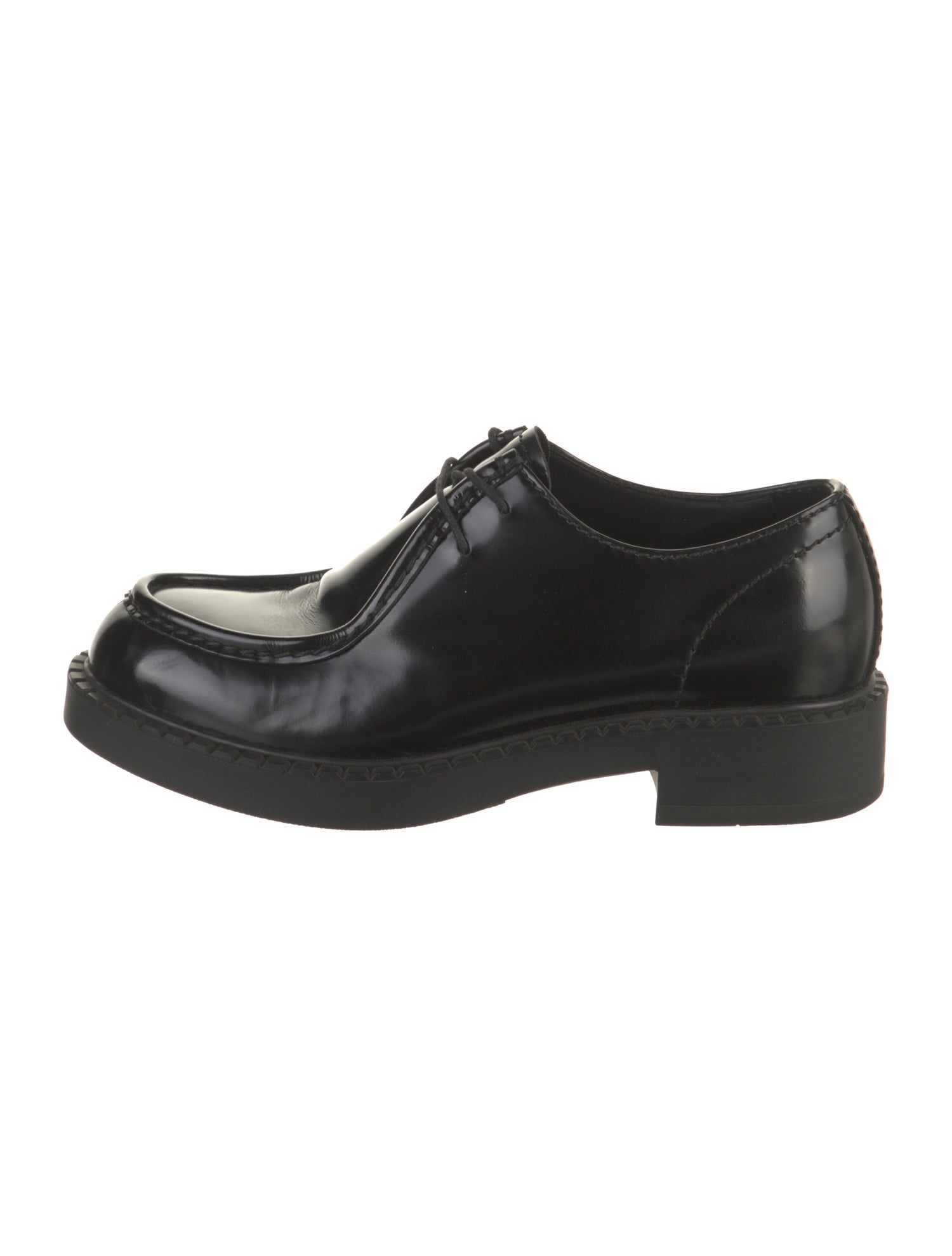 Prada Leather Oxfords