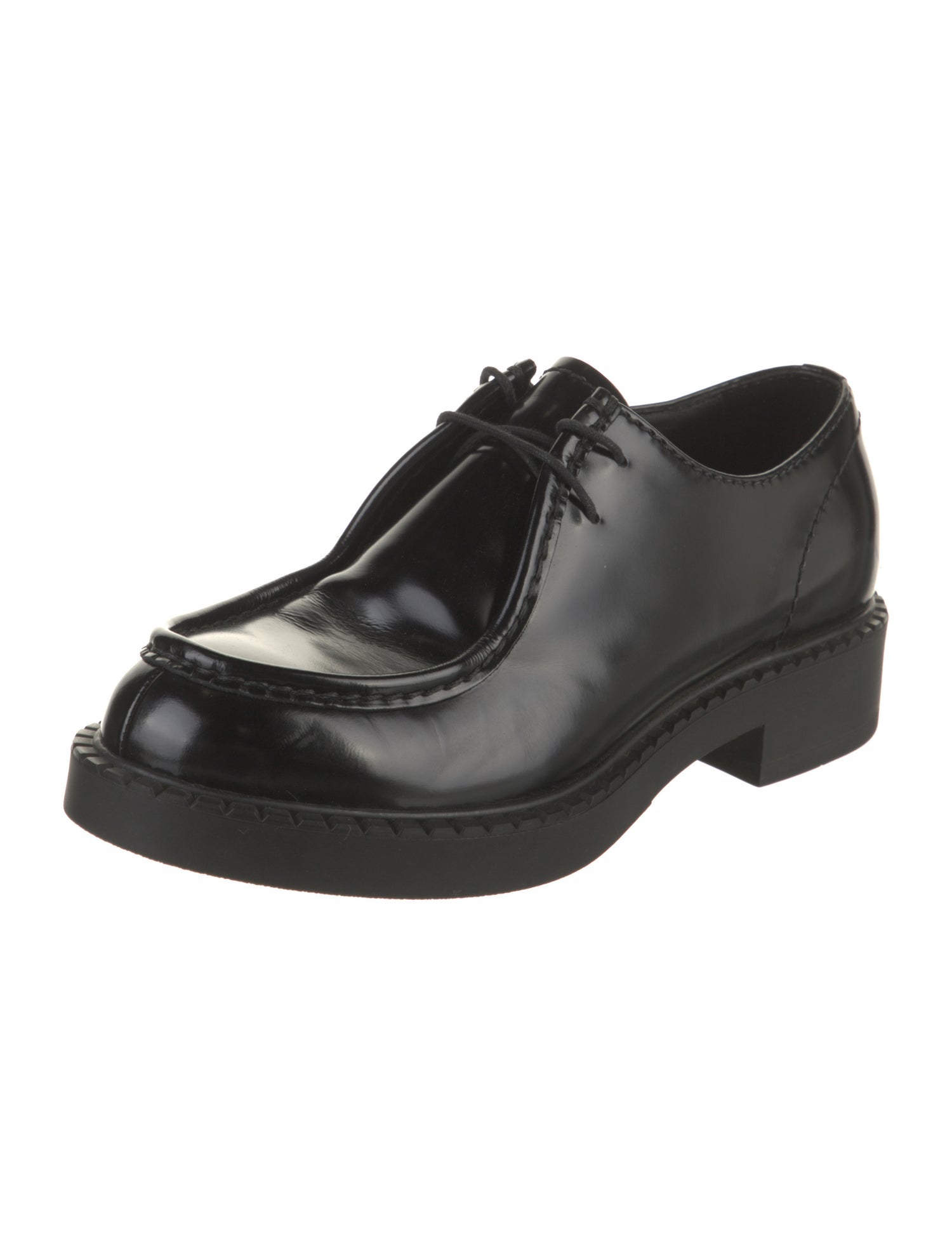 Prada Leather Oxfords