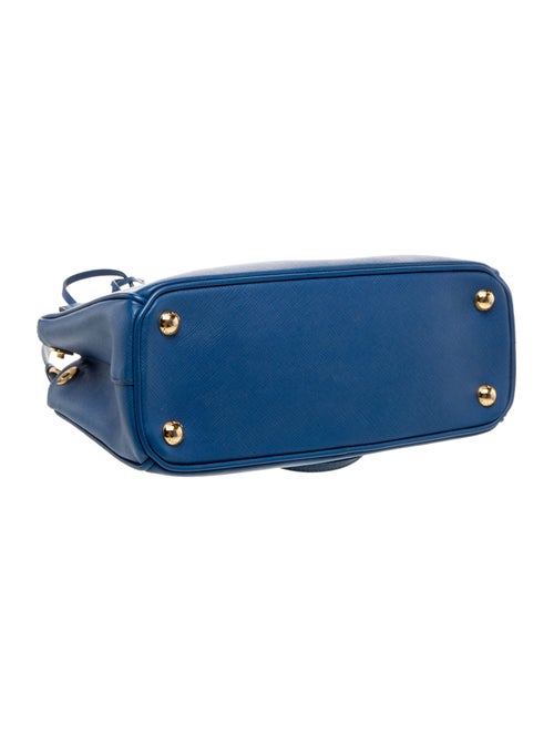 Prada Saffiano Lux Leather Galleria Double Zip Small