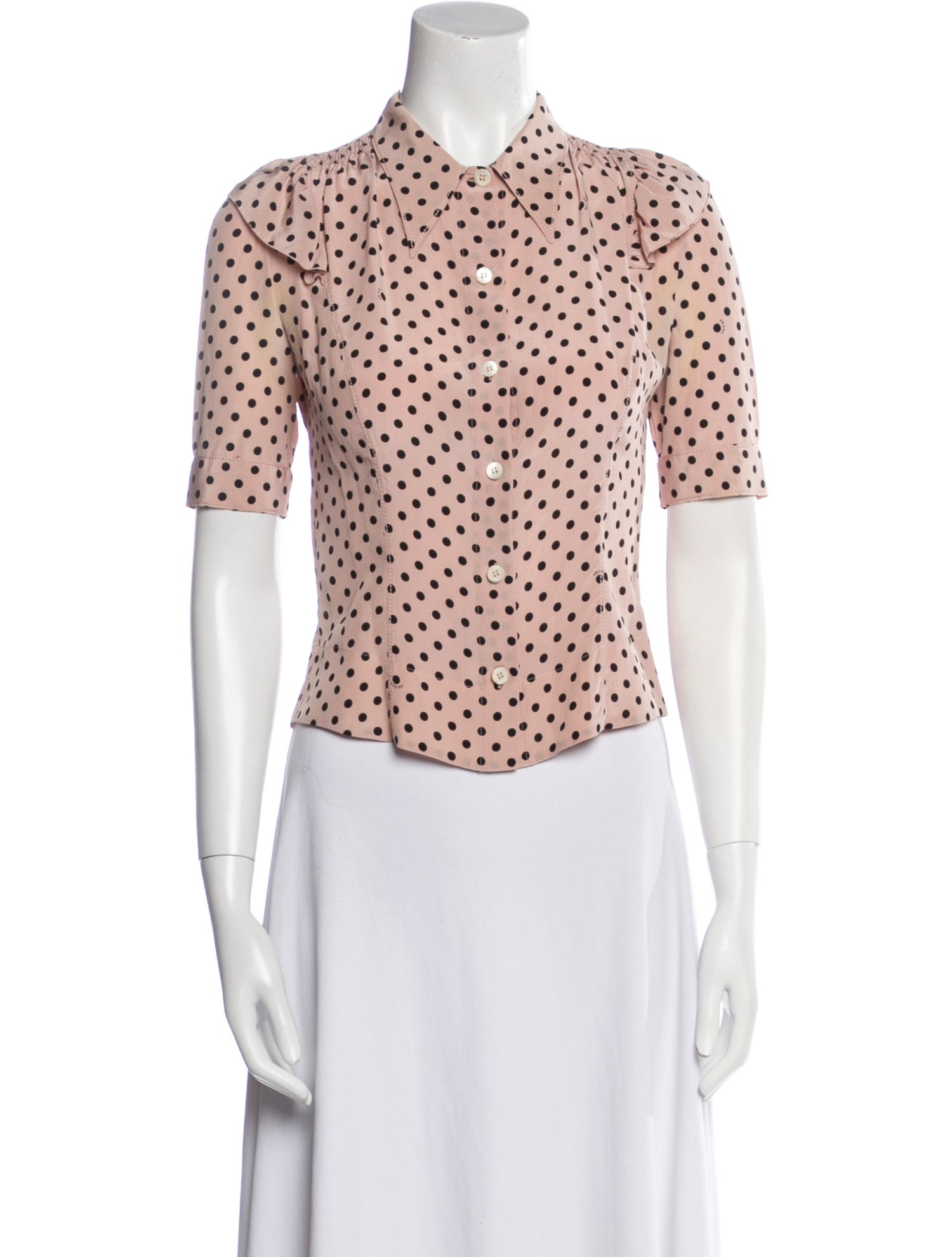 Prada Vintage 2000's Button-Up Top