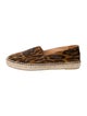 Prada Suede Animal Print Espadrilles