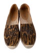 Prada Suede Animal Print Espadrilles