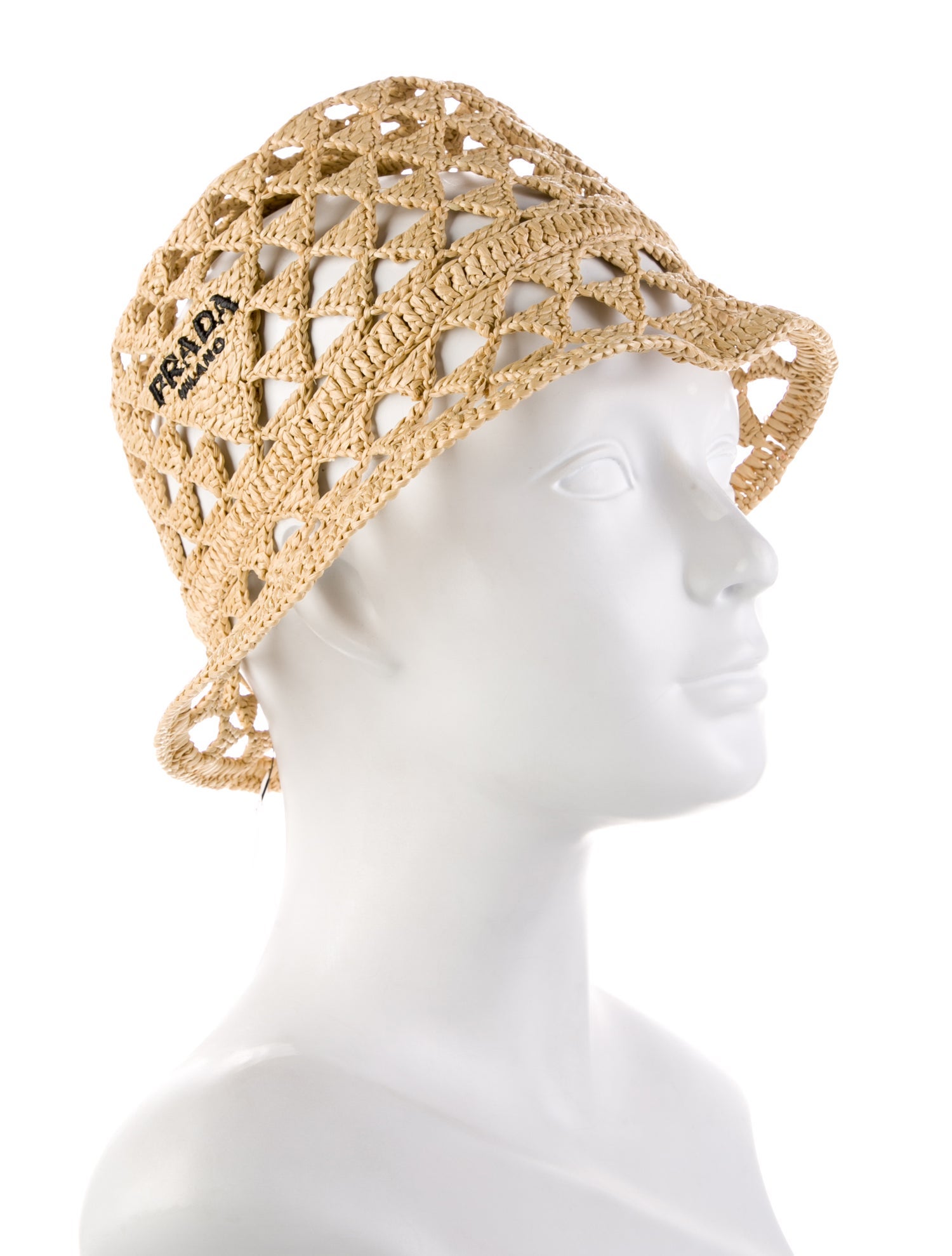 Prada Straw Bucket Hat