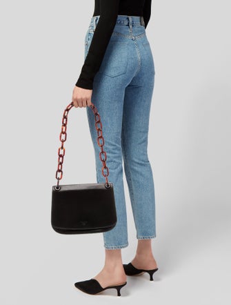 Prada Madras Leather Shoulder Bag