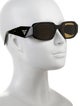 Prada Square Tinted Sunglasses