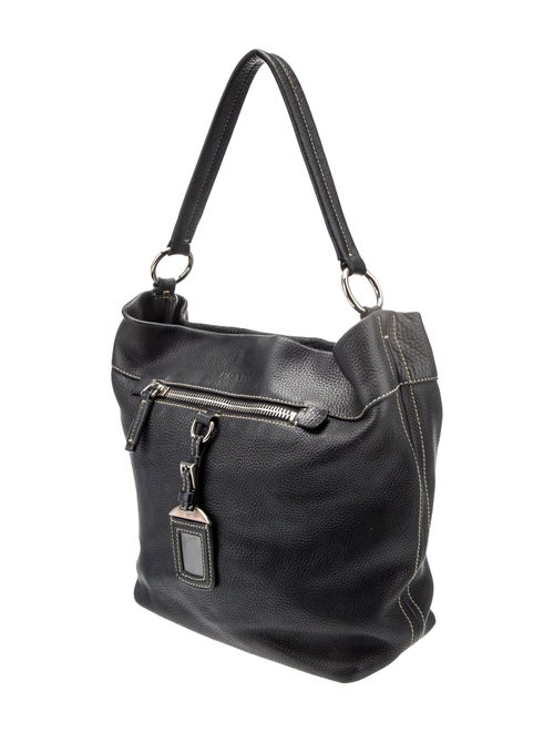 Prada Vitello Daino Leather Hobo