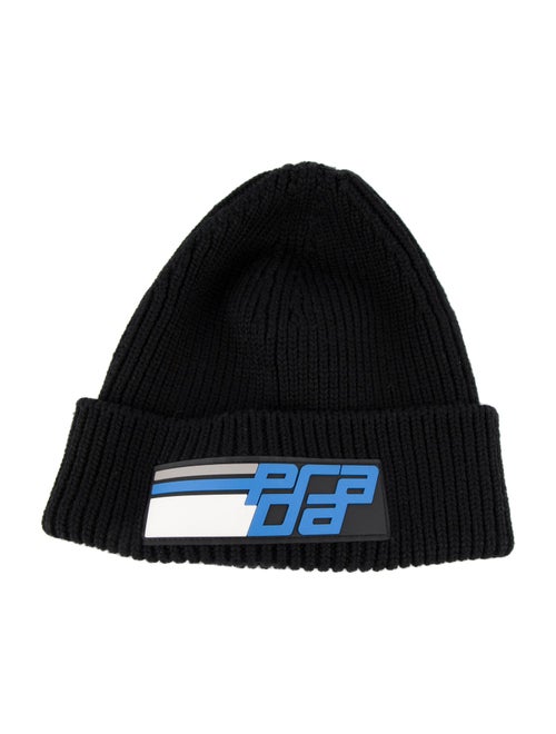 Prada Knitted Virgin Wool Beanie