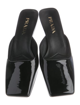 Prada Leather Mules