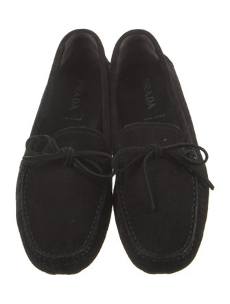 Prada Suede Loafers