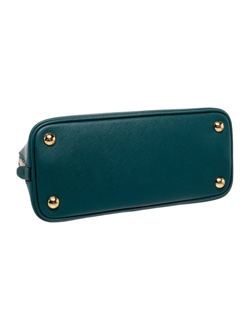 Prada Enameled Metal Triangle Promenade Mini