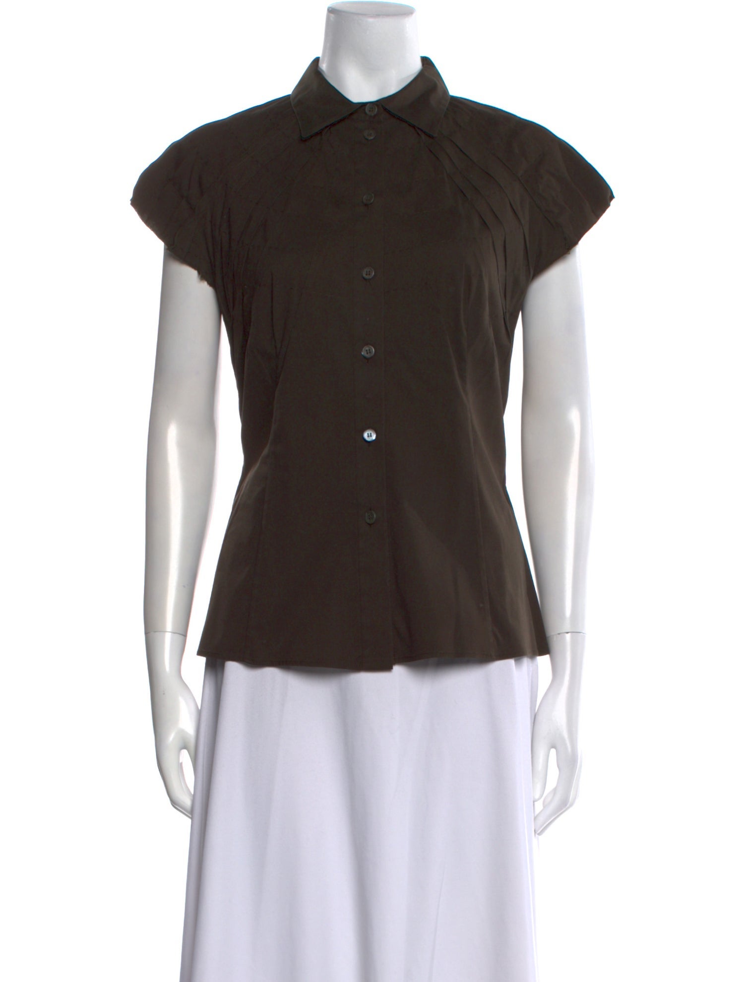 Prada Vintage 2008 Button-Up Top